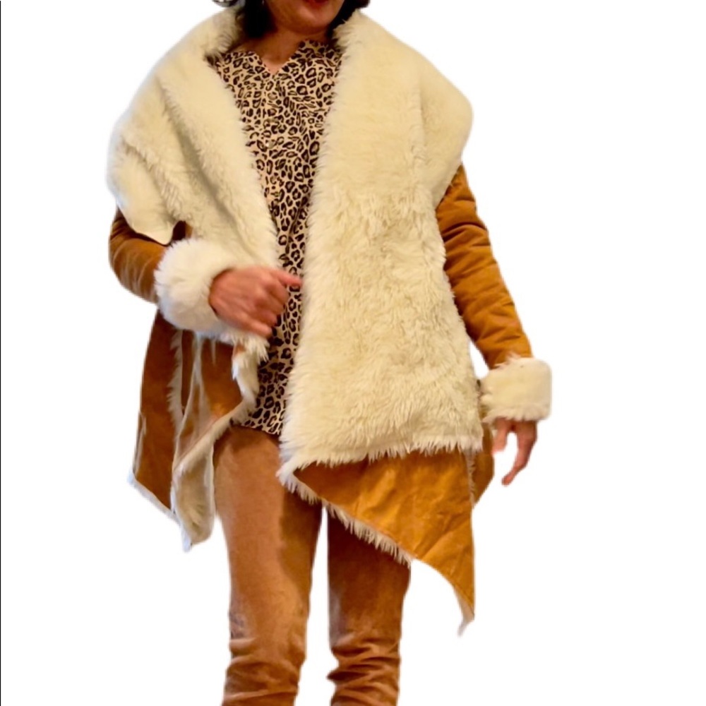 UNIF Sherpa Faux Fur , New, Size Small